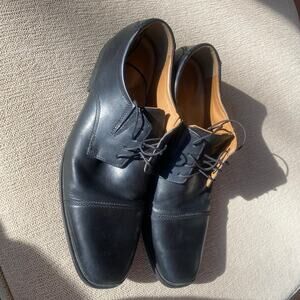 Clarks Black Men's Dress Shoes Size 13 Work Office Professional Comfy Cushion